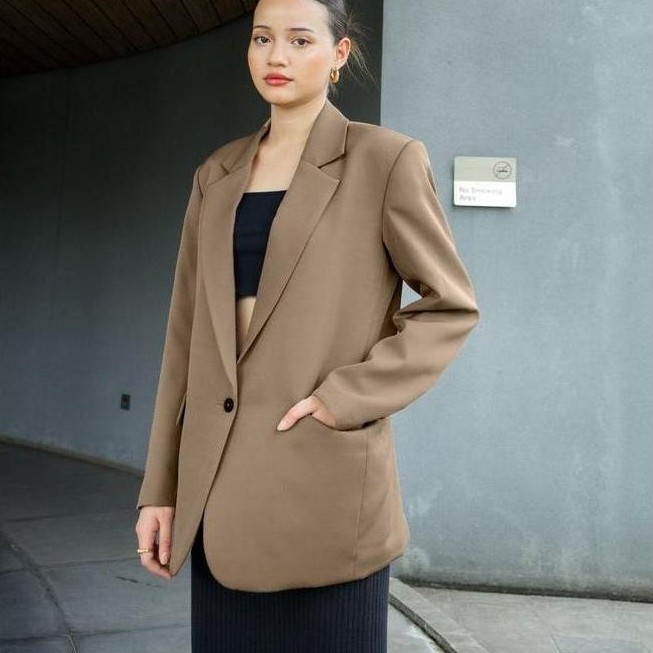 Kaiahati Gracia Oversized Blazer Jas Blazer Wanita Setelan Wanita Woman Suit Blazer Casual Blazer Lo