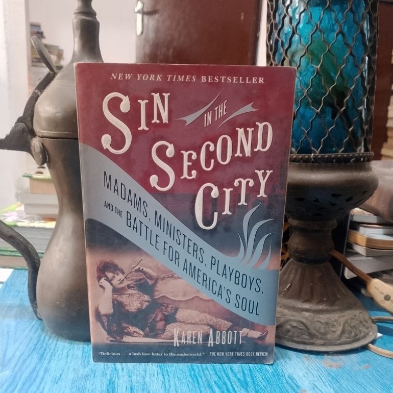 novel bhs inggris Sin In The Second City by Karen About bekas/original