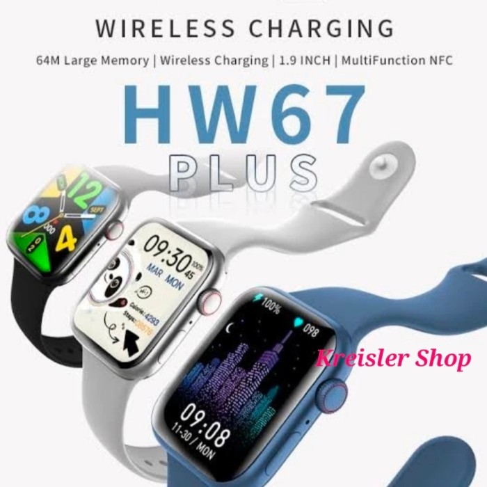 Smart watch HW67 plus Jam tangan pintar HW 67 plus Smartwatch arloji