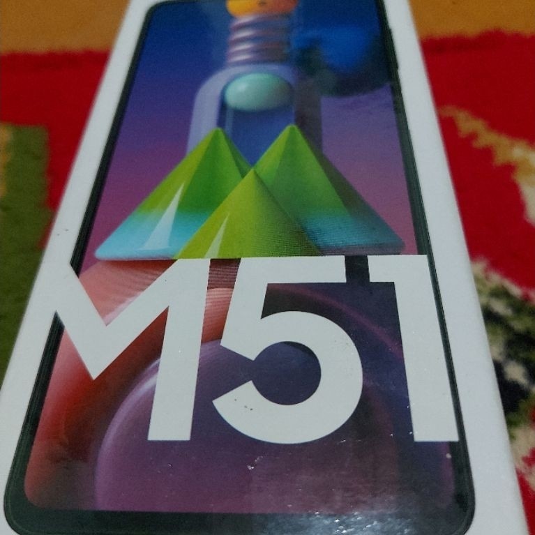 Samsung M51 Ram 8gb/128gb original fulset