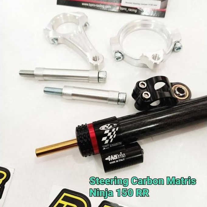 Steering damper Ninja 150 RR matris Carbon Ninja150RR Stabilizer stang
