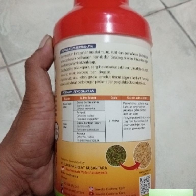 Herbisida Grassrut 150 SL Amonium Glufosinat
