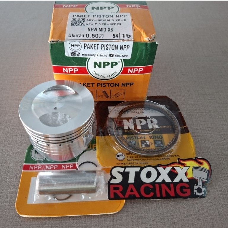 PISTON NPP NEW MIO XB 53.5 54 54.5 55 PEN 15 seher pin