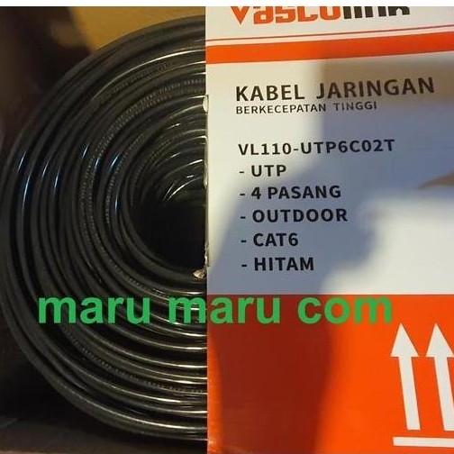 Dunwx- Collegare- Kabel Lan Vasco Cat 6 Outdoor / 1 Box (Dus)