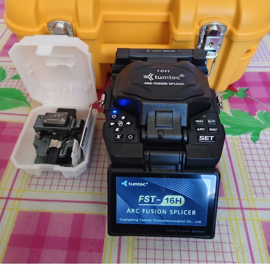 Fusion splicer tumtec 16H baru