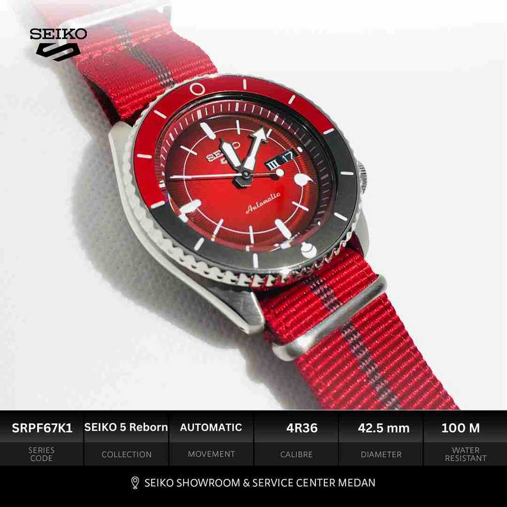 SEIKO Showroom Medan - Seiko 5 Sports  Reborn Limited Edition SRPF67K1