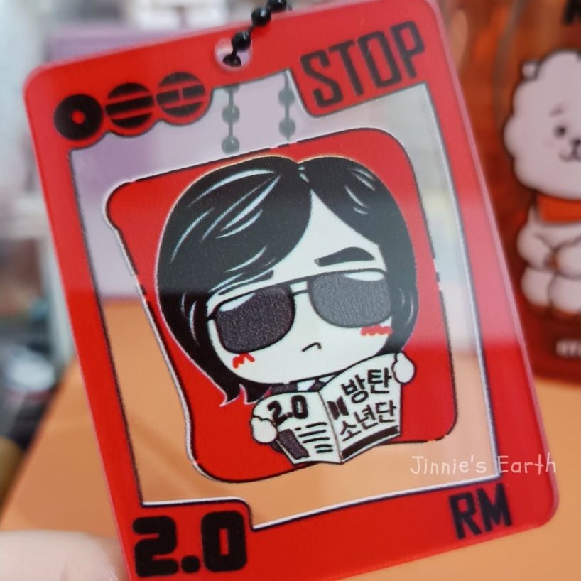 [Jinnie's Earth] BTS 2.0 ACRYLIC KEYCHAIN | ARIRANG BAG CHARM | BTS ARIRANG KEYCHAIN | GANCI BTS | B