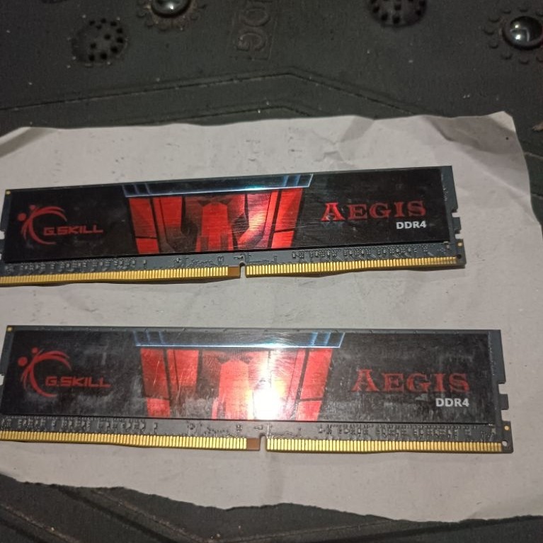 ddr4 dual channel kit 8gb (2x4gb) gskill aegis