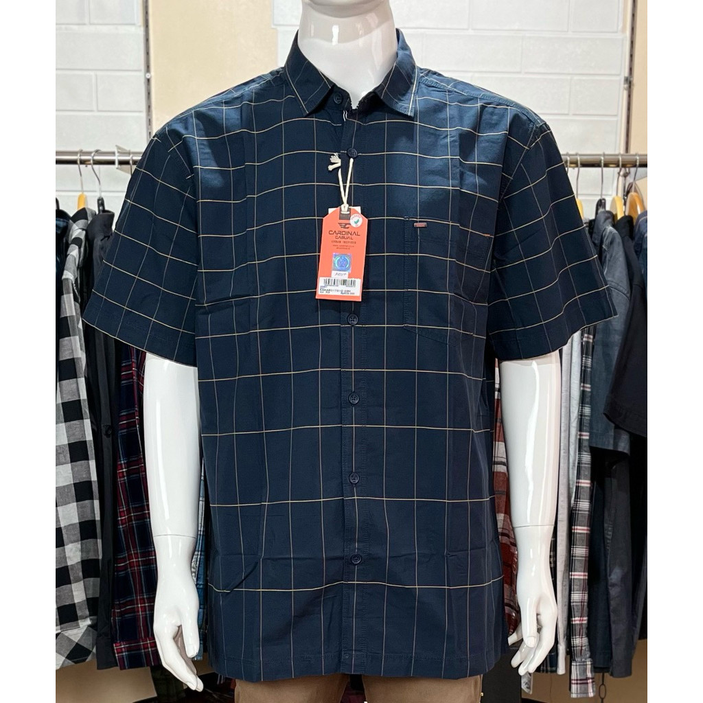 Terbatas KEMEJA PRIA CARDINAL JUMBO/ KEMEJA CARDINAL CASUAL ORIGINAL PRIA