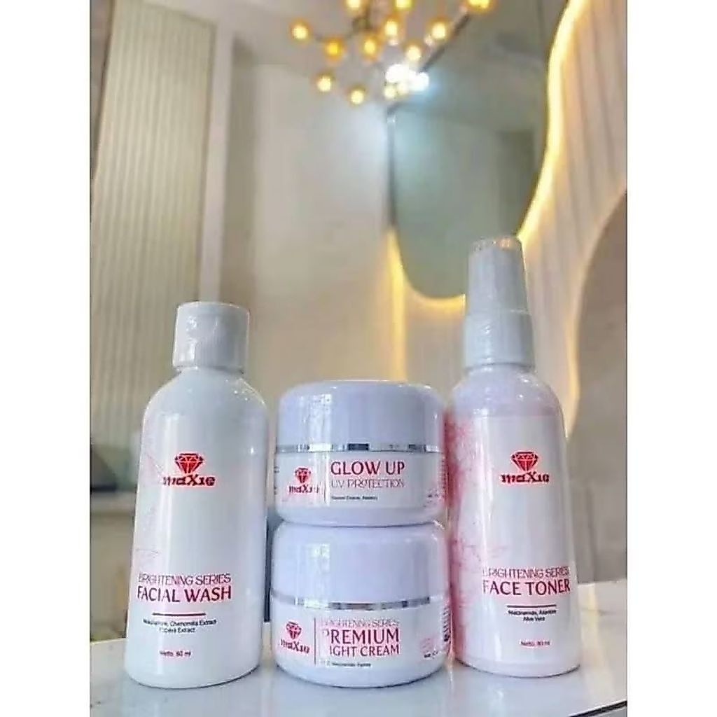 Maxie skincare 4in1 KEMASAN PALING TERBARU /Maxie glow skincare/skincare maxie/cream maxie