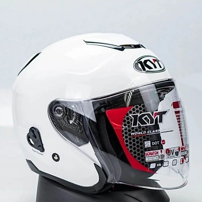 KYT - HELM KYOTO MERK MLA, HNF, MVP,ACN Gratis Stiker