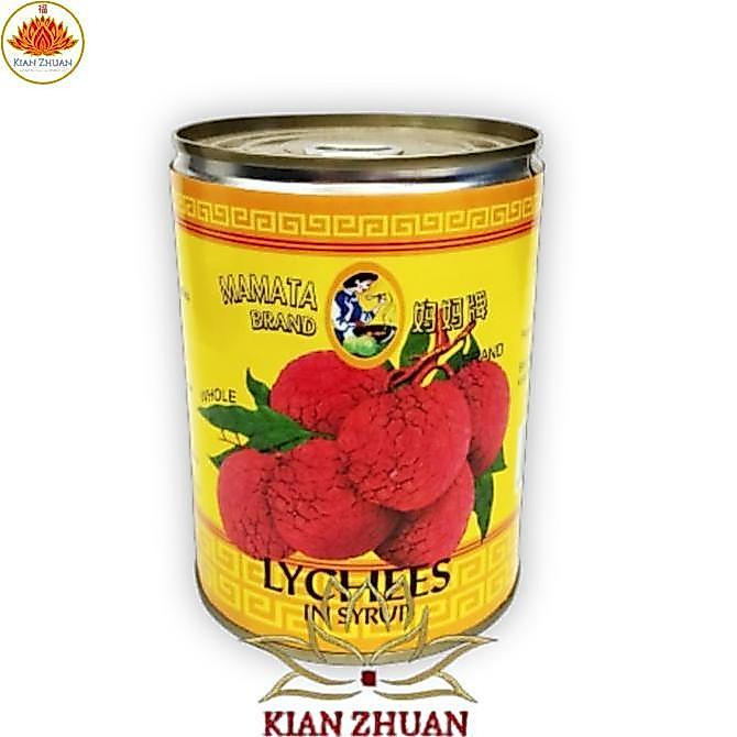 Mamata Aneka Buah Kalengan / Longan/Lengkeng / Lychee/Leci