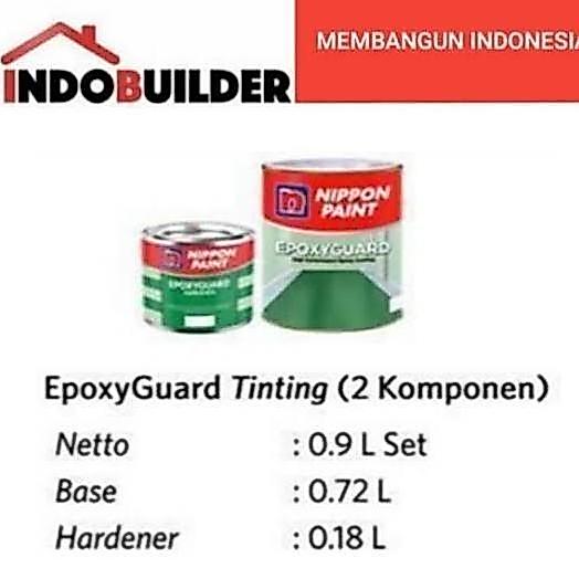 NIPPON EPOXY GUARD 5 LITER EG 003 BLACK 9103 / CAT EPOXY LANTAI