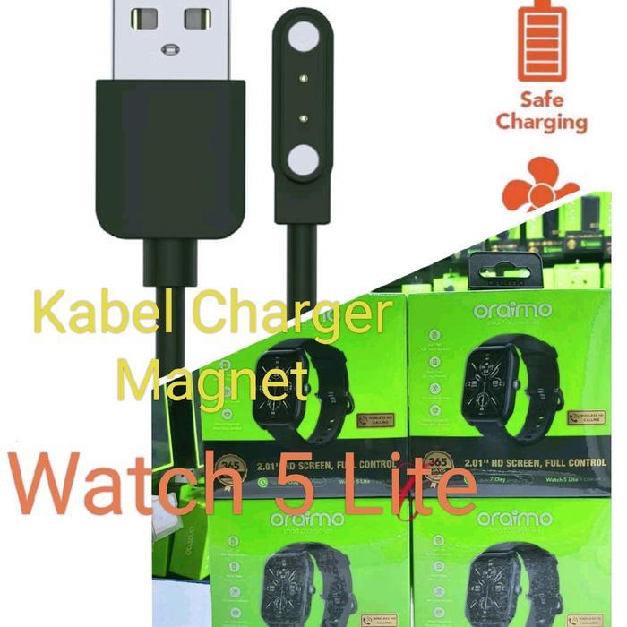 PROMO Oraimo Watch 5 Lite Smart watch Kabel Charger Smartwatch Oraimo Watch 5 Lite OSW-804 OSW 804  