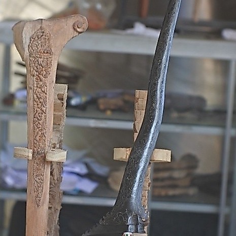 keris jangkung segoro winotan warangka full ukir berkualitas top sulta