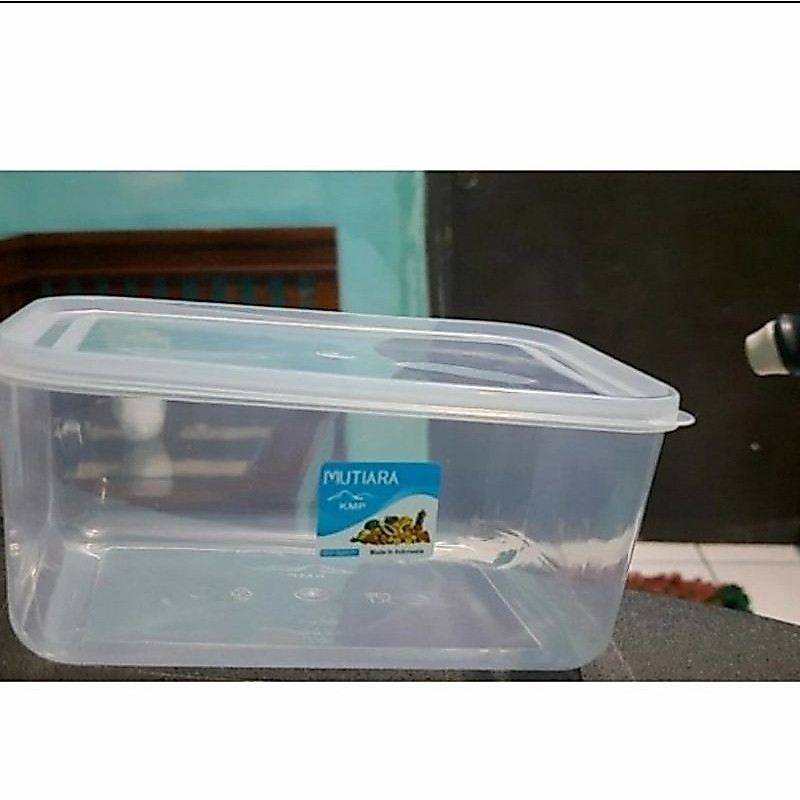 Food Box 1800ml Plastik / Kotak Makan 1800 ml / Toples KMP MUTIARA