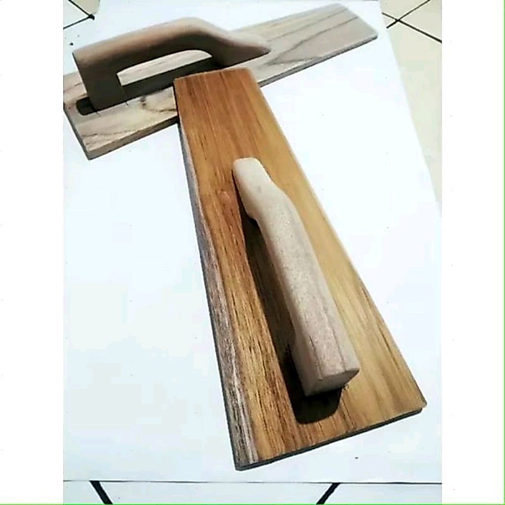 Trowel Roskam Kayu jati 40 CM / Kasutan Plesteran / KASUTAN kayu jati 40cm