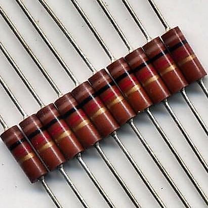 Ready 6k2 0.5W Riken RM carbon film resistor 1/2W 6k8