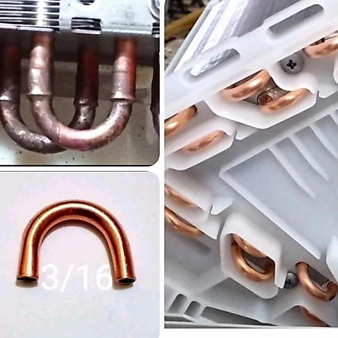 U BAND EVAP KOIL AC DAIKIN R 32 PENGANTIAN U KOIL EVAPORATOR YG BOCOR KH99