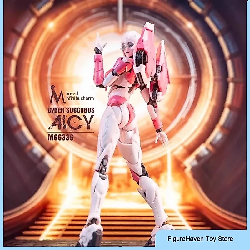 Meili Infinity M66336 17cm Arcee Transformer Assembly Model Kit Doll Desktop Ornament Robot Toys