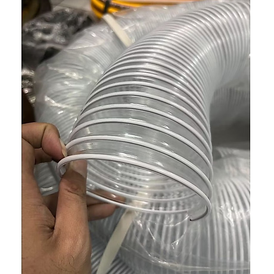 selang flexible ducting platik flex 6"inch × 1mtr selang ducting