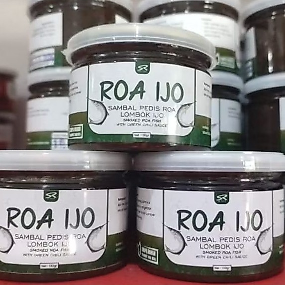 Sambal Roa Lombok Ijo 130gr - Sambal Khas Palu