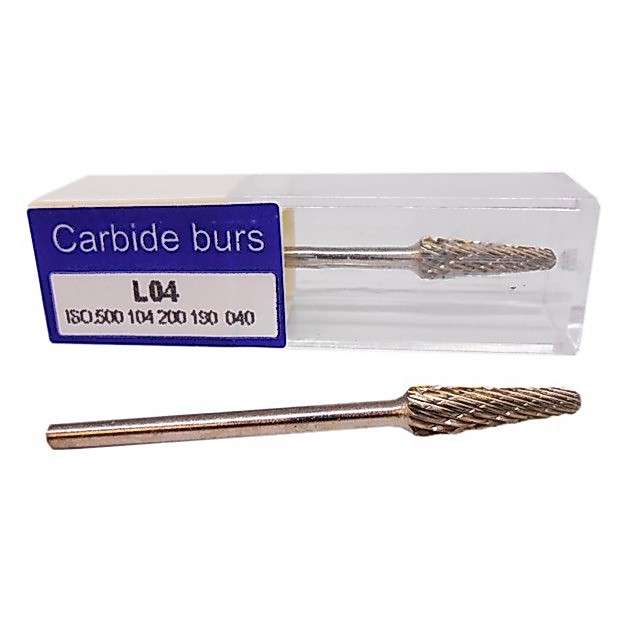 Bor Fraser Metal Stainless Carbide Burs Gigi Aneka Bentuk Bur Besi Gigi Gusi Palsu Low Speed