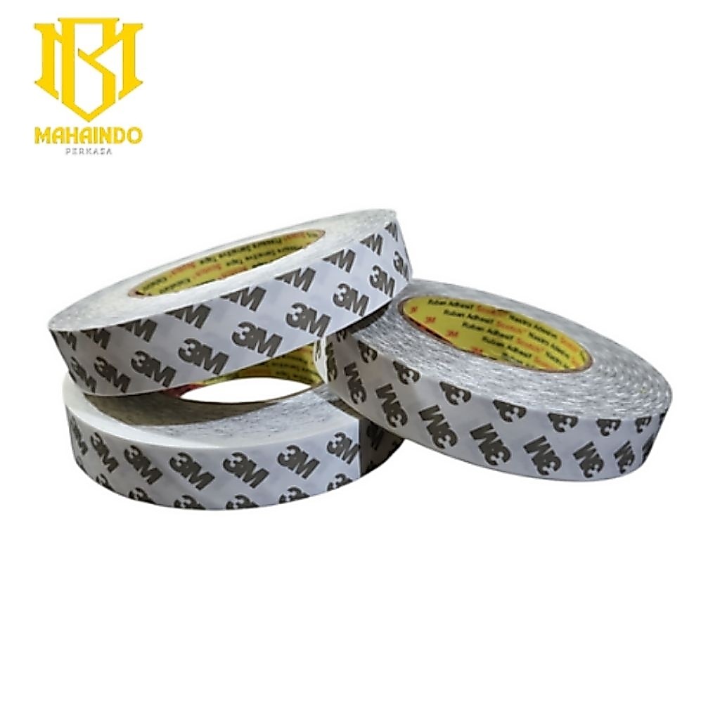 Double Tape 3M 9075i Double Coated Tape Tissu Tipis 24mm x 50m