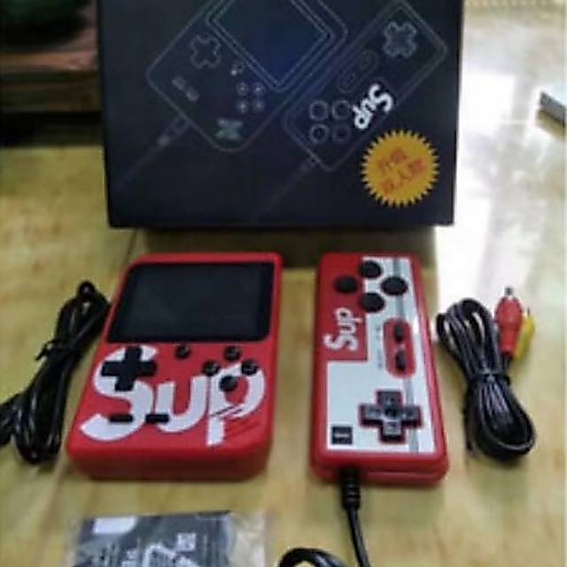 Game boy Charge retro SUP Nintendo jadul portable 400 games dan stick untuk player kedua