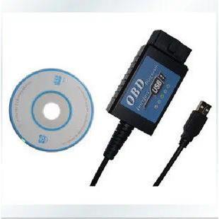 Car agnostic test line ELM327 USB OBD2
