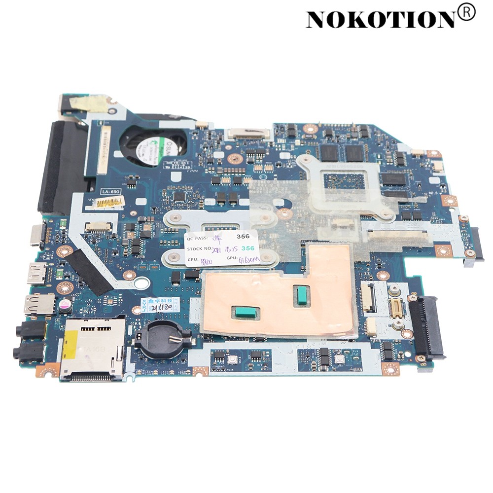 5WVH Q5WV1 LA-7912P For Acer Aspire V3-571G E1-571 E1-571G Laptop Motherboard With GT630M GT640M GT7