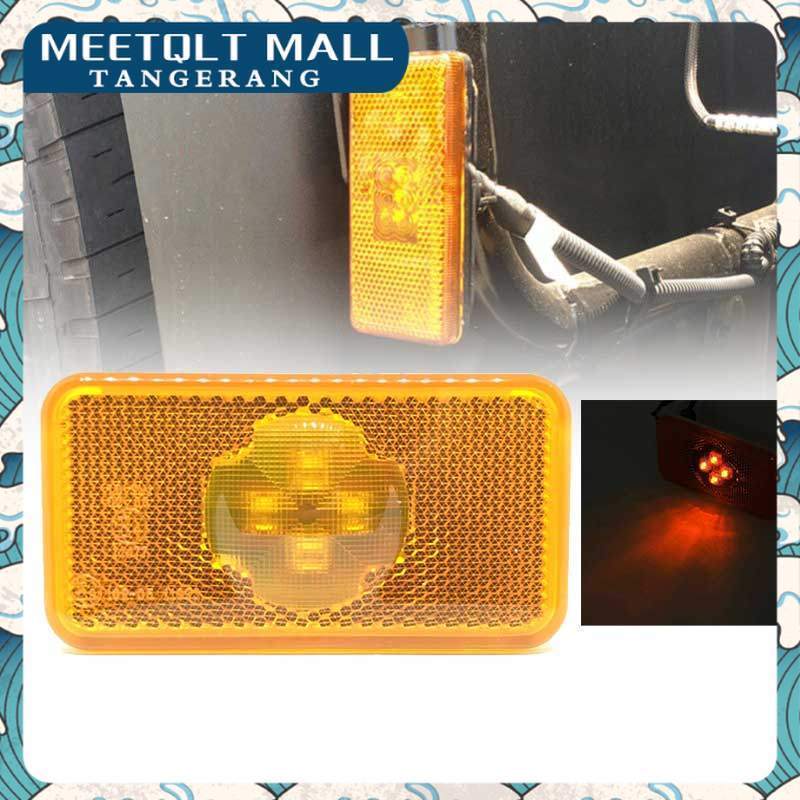 Lampu Samping LED Volvo Kuning Sertifikasi E9 For Keamanan Maksimal Compatible Berbagai Model Truk V