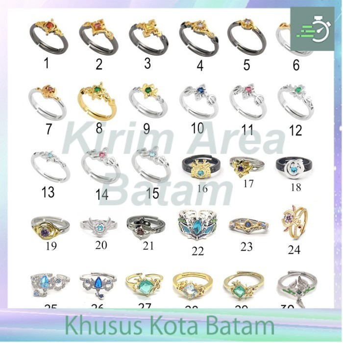 cincin genshin impact Page 1 diluc kazuha zhongli scaramouche ganyu yae miko tartaglia