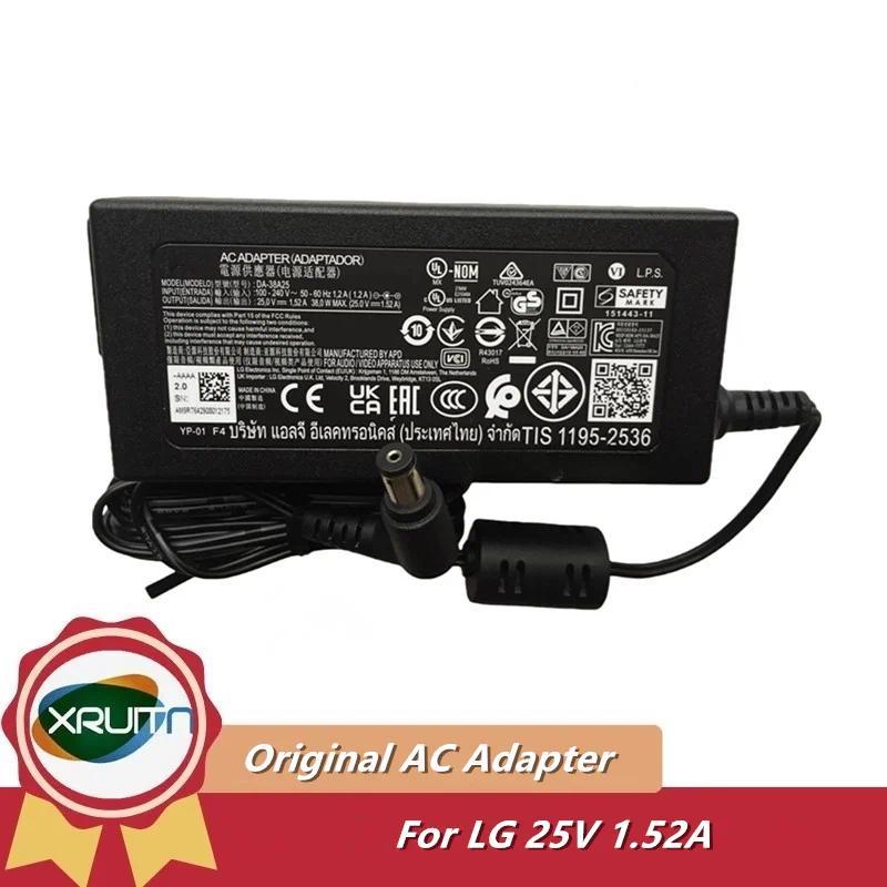 Original AC Adapter DA38A25 25V 152A 38W Power Charger For LG SH7PEH GLOBAL SH5B SJ7 SH4 SH6 SK5Y SH