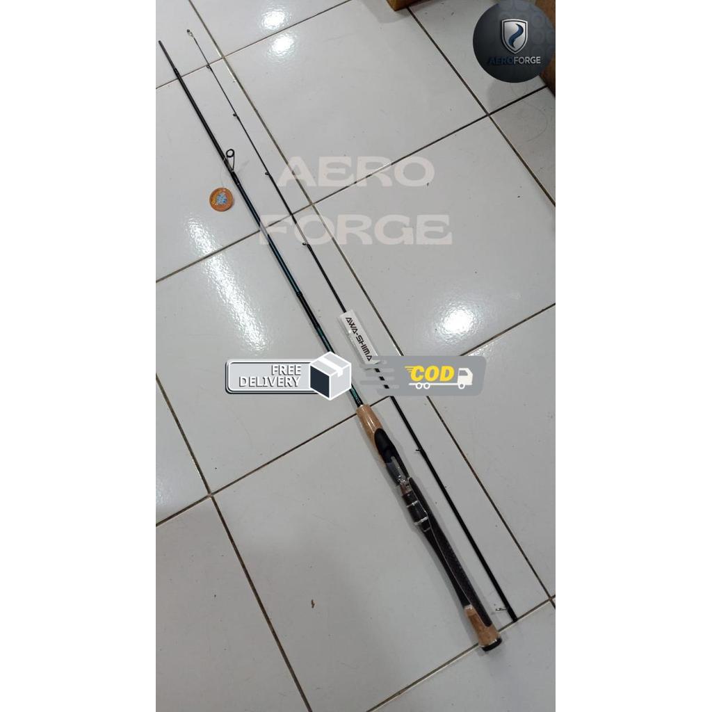 Joran Pancing UL Awashima Ultra Light Game 602 632 662 Carbon Hollow - 602