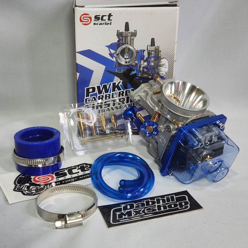 Karburator PWK 24 PWK 26 PWK 28 PWK 30 PWK 32 Airstroke Transparent Scarlet Carbu Carburator univers