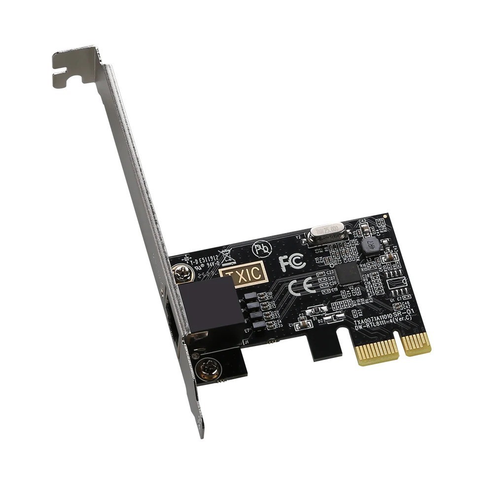 2.5G PCI-E To RJ45 RTL8125B Chip Network Card Gigabit Ethernet PCI Express Network Card 10/100/2500M