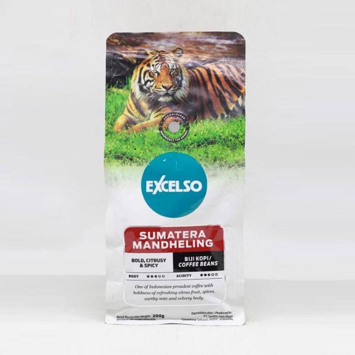 EXCELSO SUMATRA MANDHELING BIJI 200 GR
