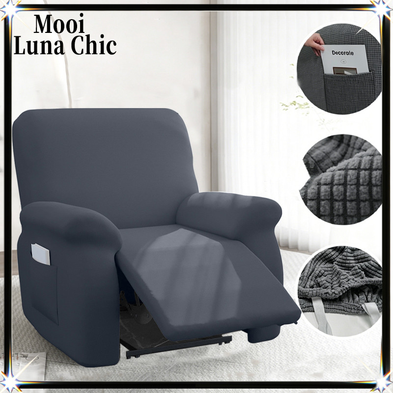 Cover Sofa Reclining/Cover Sofa Recliner Elastis Universal Multifungsi Full/Sarung Sofa Recliner Lem