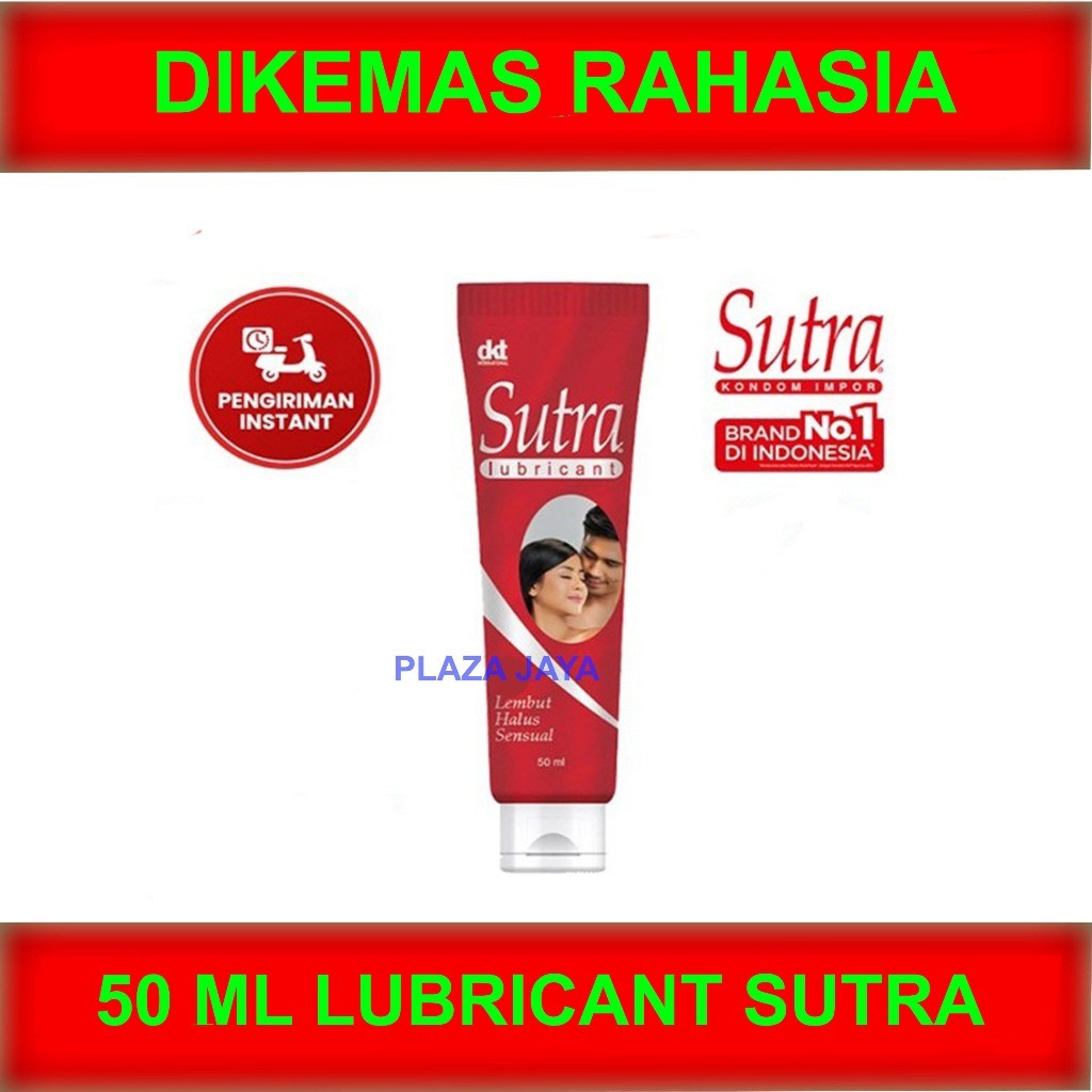 Pelumas Sutra Lubricant 50 Ml Gel Lebih Licin Kemasan Baru Botol Tube * smliemart_pp *