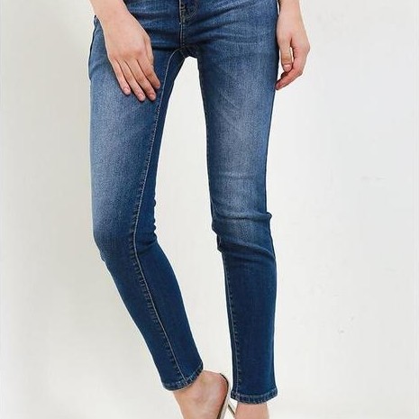 Panjang Jeans Wanita Celana Panjang Jeans Wanita Skinny Cardinal G0207F17C - Indigo, S Wanita Skinny