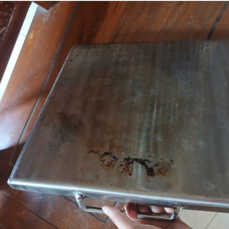 wajan roti bakar stainless ( second )