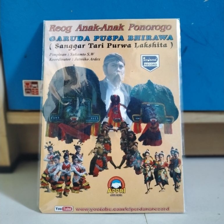 VCD original album Reog anak anak Ponorogo