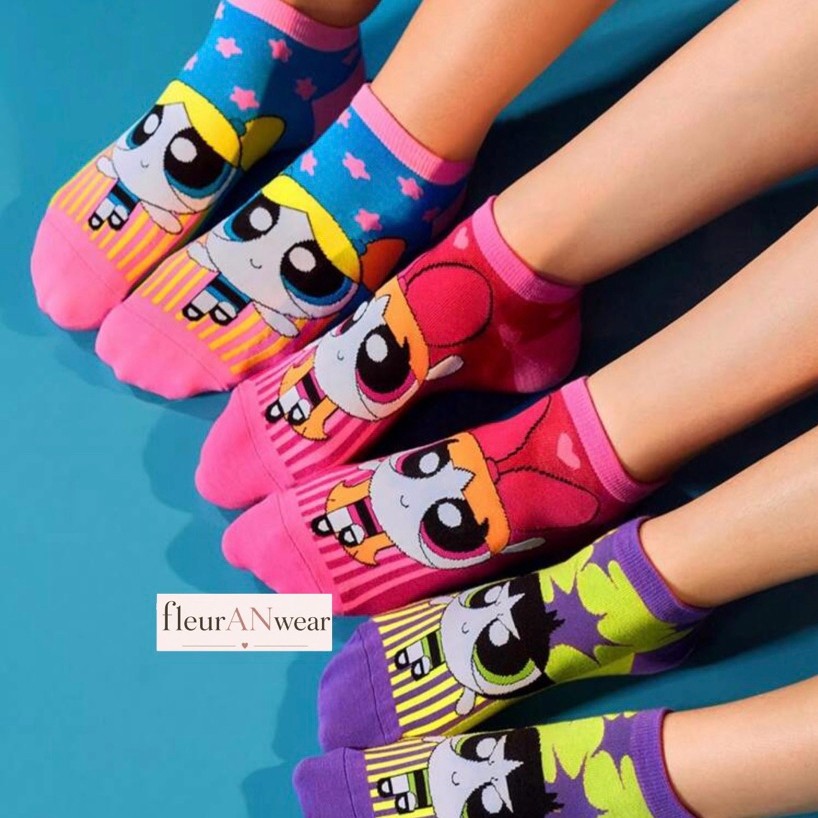 Kaos Kaki Powerpuff girl