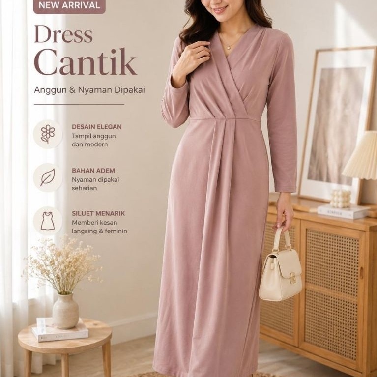 KAFTAN RUBYLICIOUS (preloved)