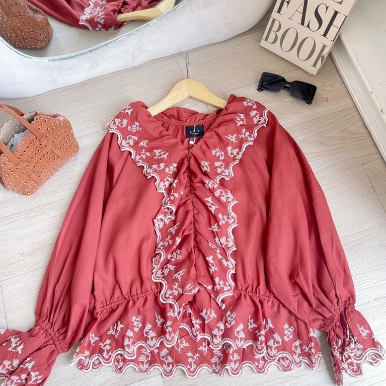 Merlino Top Cotton LFY 1686 | Atasan Wnita