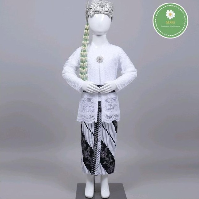 KOMPLIT BAJU ADAT SUNDA ANAK PEREMPUAN BAJU KEBAYA ADAT SUNDA ANAK KEBAYA SIGER ADAT SUNDA ANAK