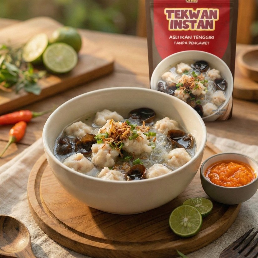Tekwan Instan Asli Ikan Tenggiri Cik May | Frozen Food