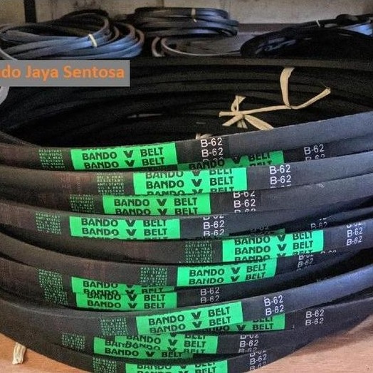 Vanbelt / fanbelt V belt Green seal bando B 62 atau B62 atau B-62