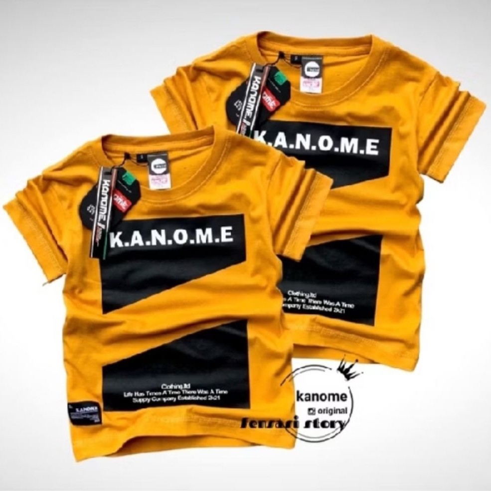 kaos anak laki2 KANOME